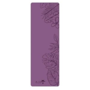 Mata do jogi z kauczuku PU - PRO Purple Almonds 5 mm