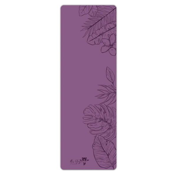 Mata do jogi z kauczuku PU - PRO Purple Almonds 5 mm