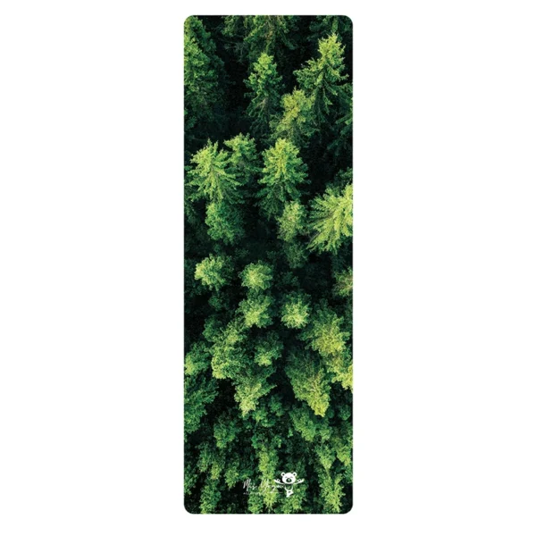 Mata do jogi z mikrofibrą Deep Forest 3 mm