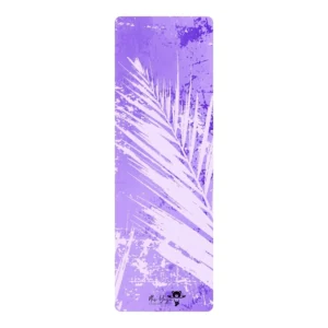 Mata do jogi z mikrofibrą Purple Palms 3 mm