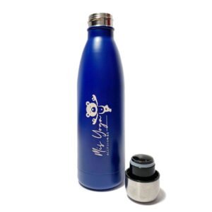 Termiczna butelka ze stali granatowa (500 ml)