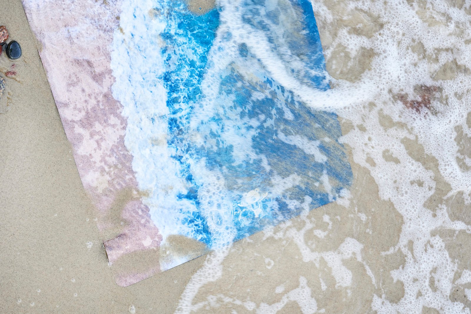 Mata do jogi z mikrofibrą Sea Dreams 5 mm - obrazek 3